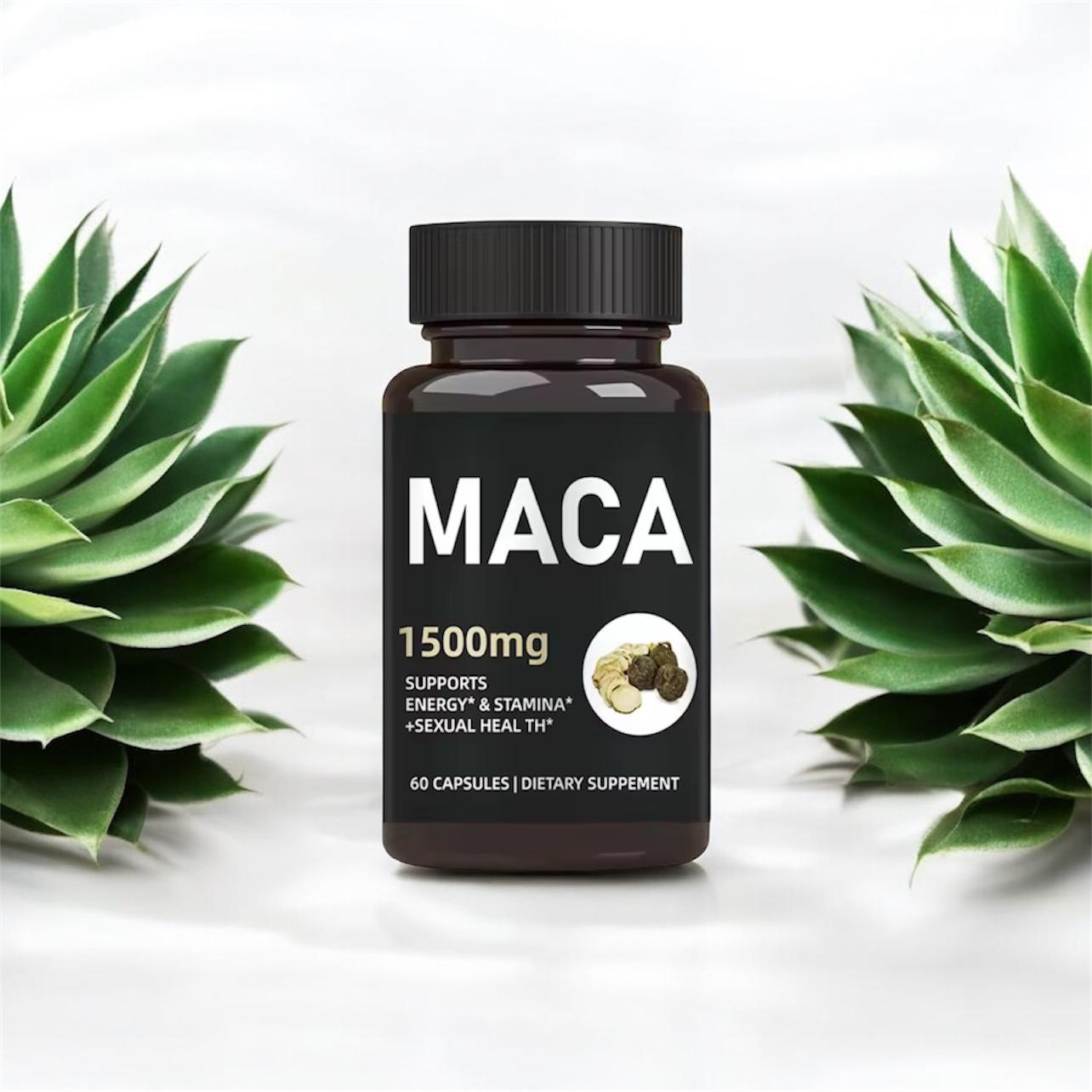 Blackgold Maca 1500mg – Natural Power Booster