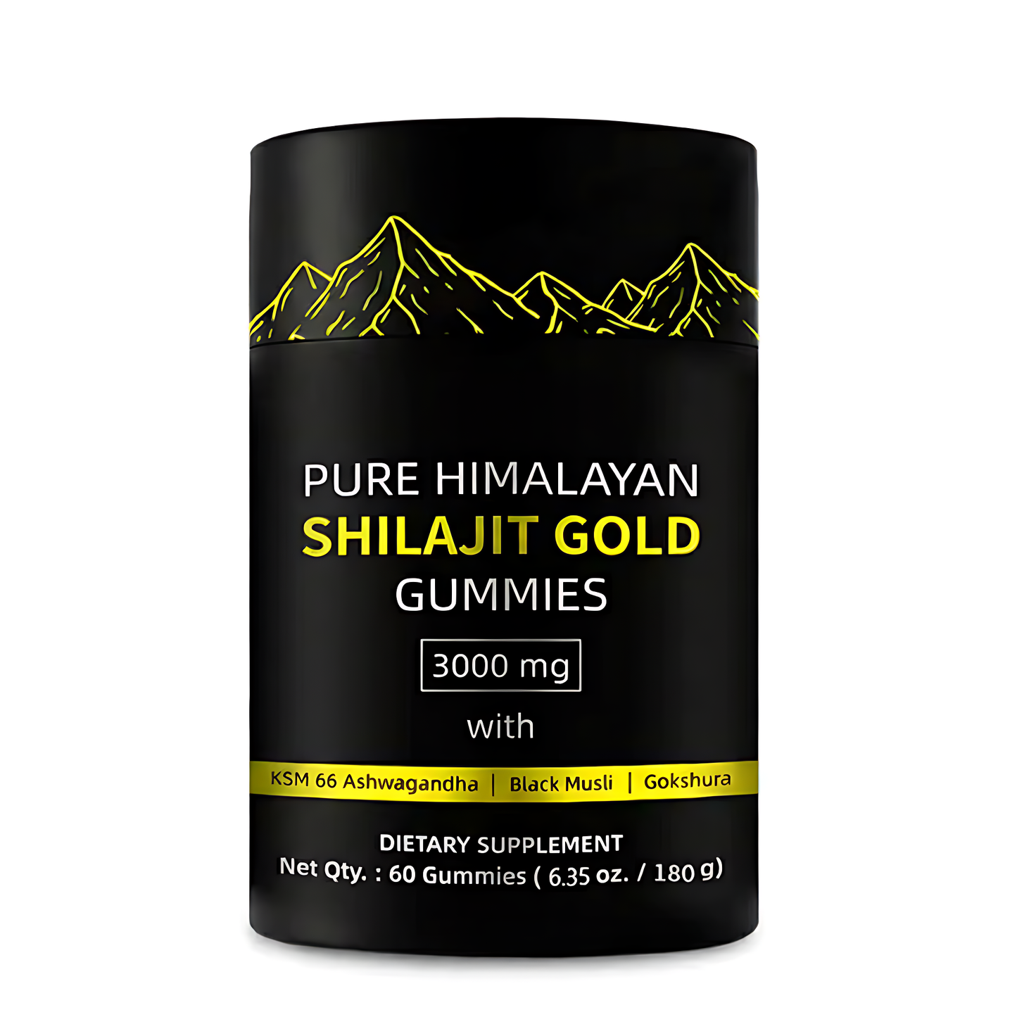 Blackgold Shilajit Gummies — Energy with a Sweet Edge