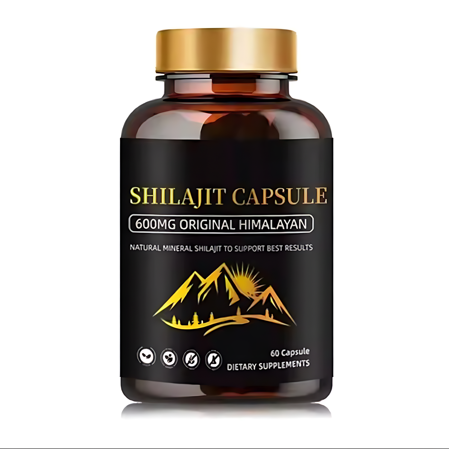 Blackgold Energy – Pure Himalayan Shilajit Capsules