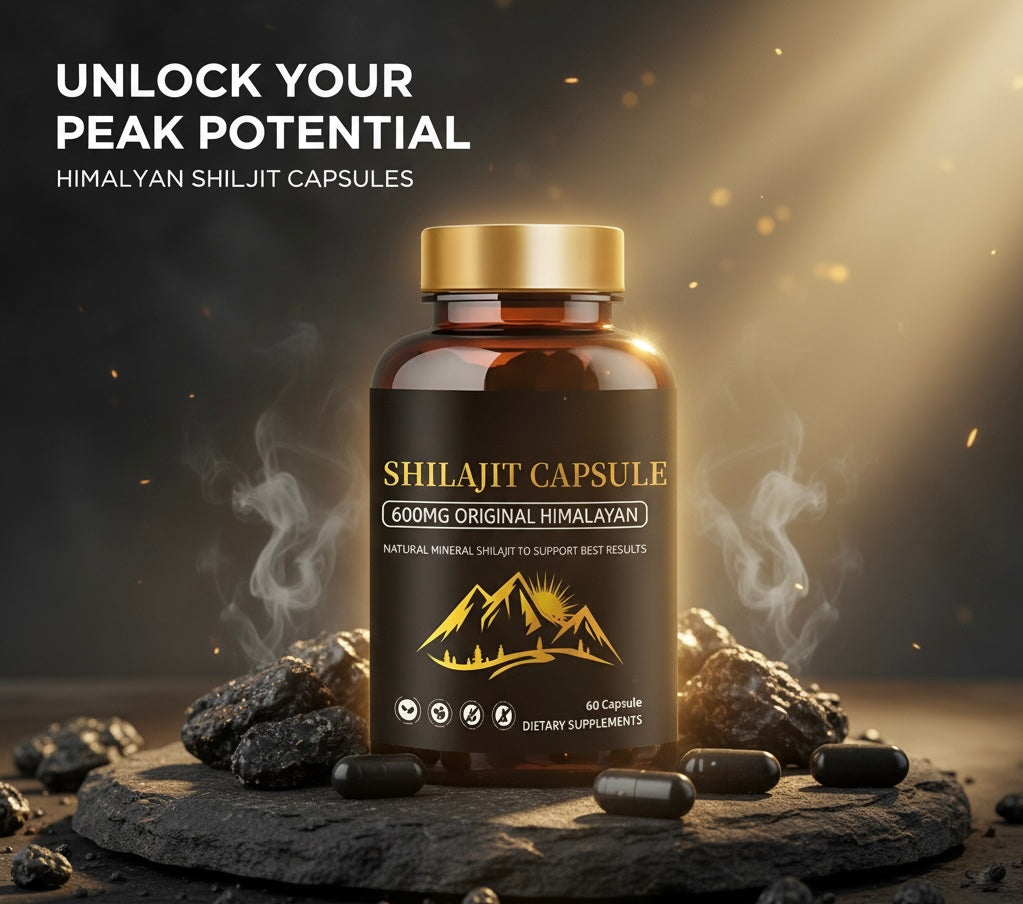 Blackgold Energy – Pure Himalayan Shilajit Capsules