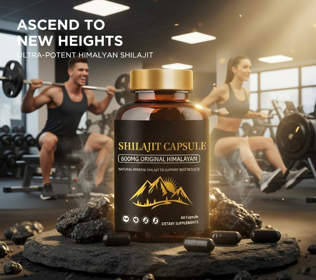 Blackgold Energy – Pure Himalayan Shilajit Capsules
