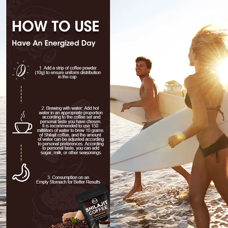 Blackgold Shilajit Coffee – Power Brew for Peak Performance