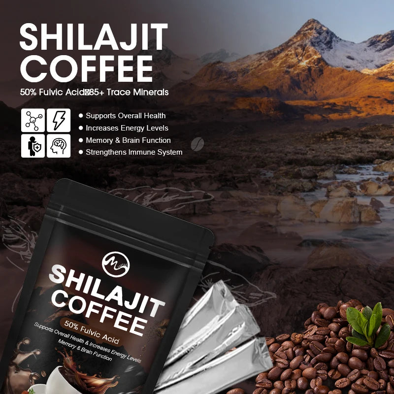 Blackgold Shilajit Coffee – Power Brew for Peak Performance