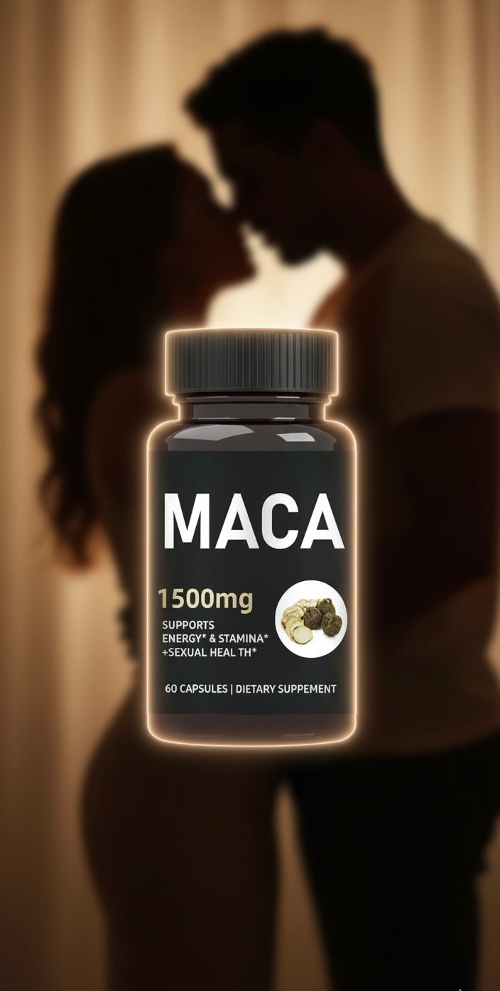 Blackgold Maca 1500mg – Natural Power Booster