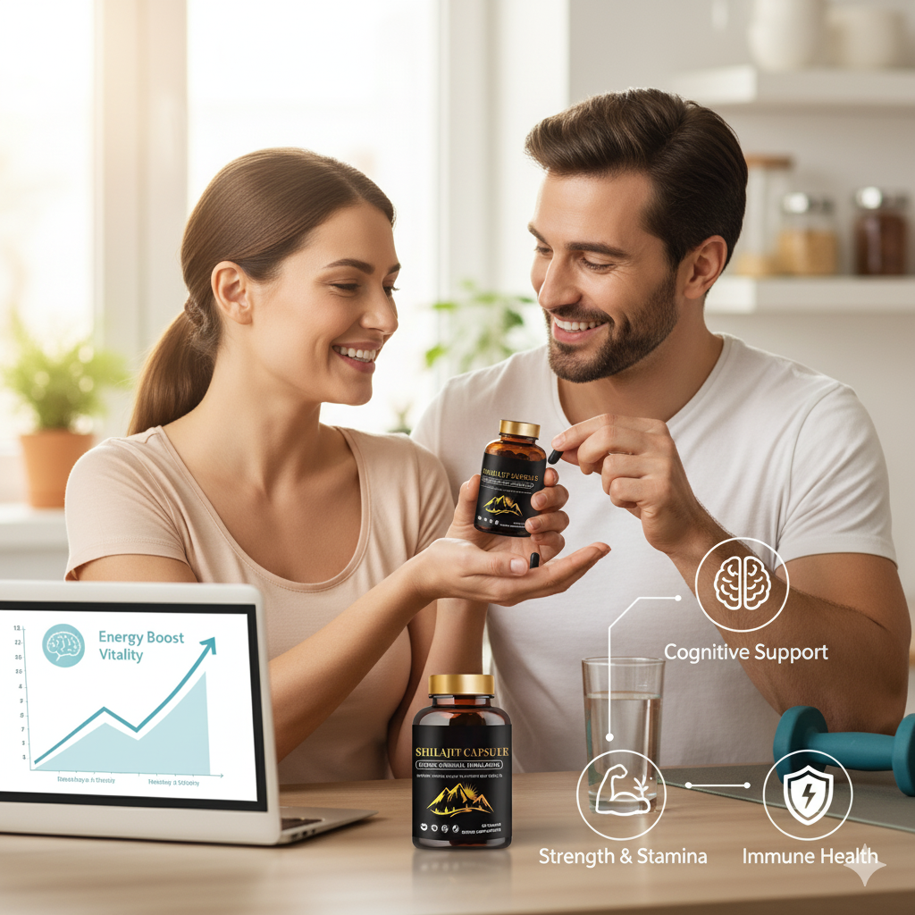 Blackgold Energy – Pure Himalayan Shilajit Capsules