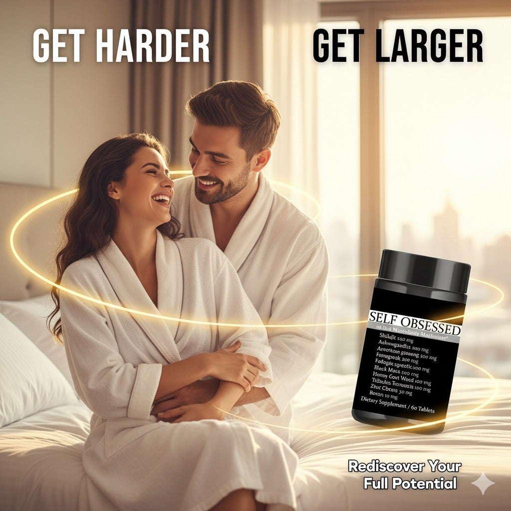 Men’s Performance & Vitality Capsules – Natural Male Enhancement with Ashwagandha for Size, Stamina & Confidence