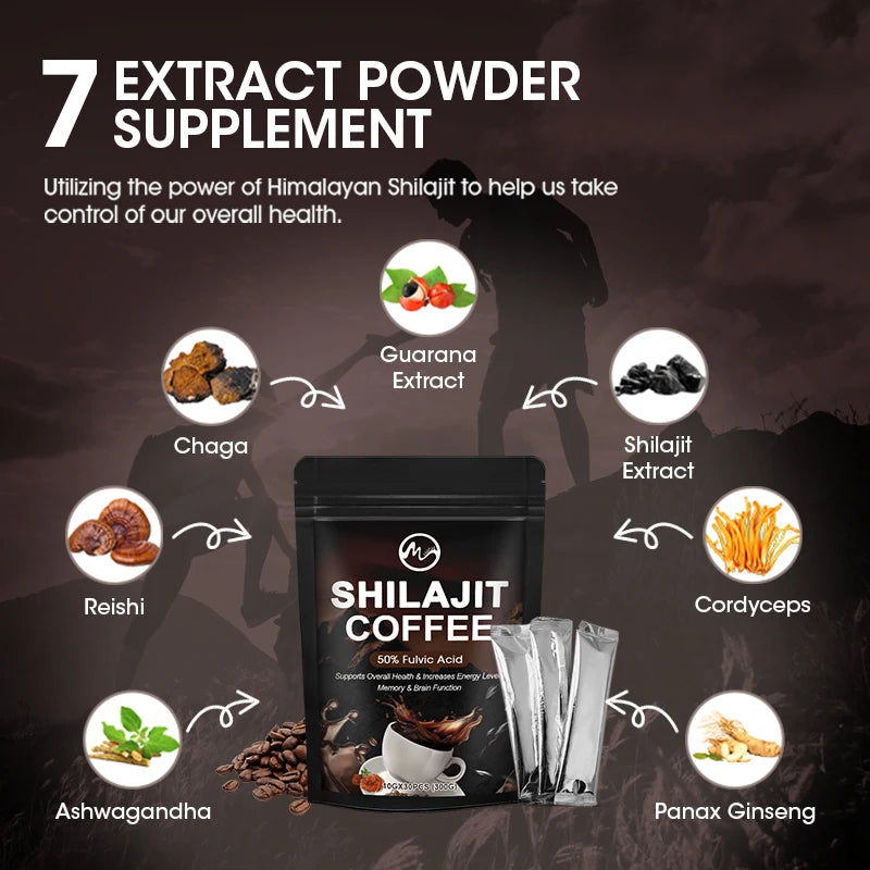 Blackgold Shilajit Coffee – Power Brew for Peak Performance