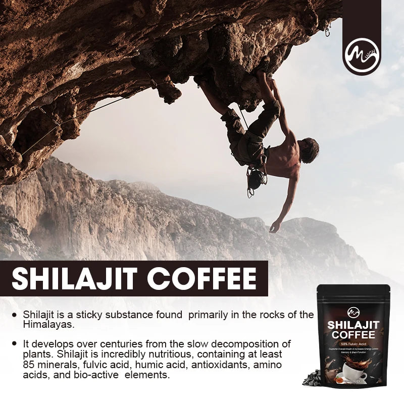 Blackgold Shilajit Coffee – Power Brew for Peak Performance