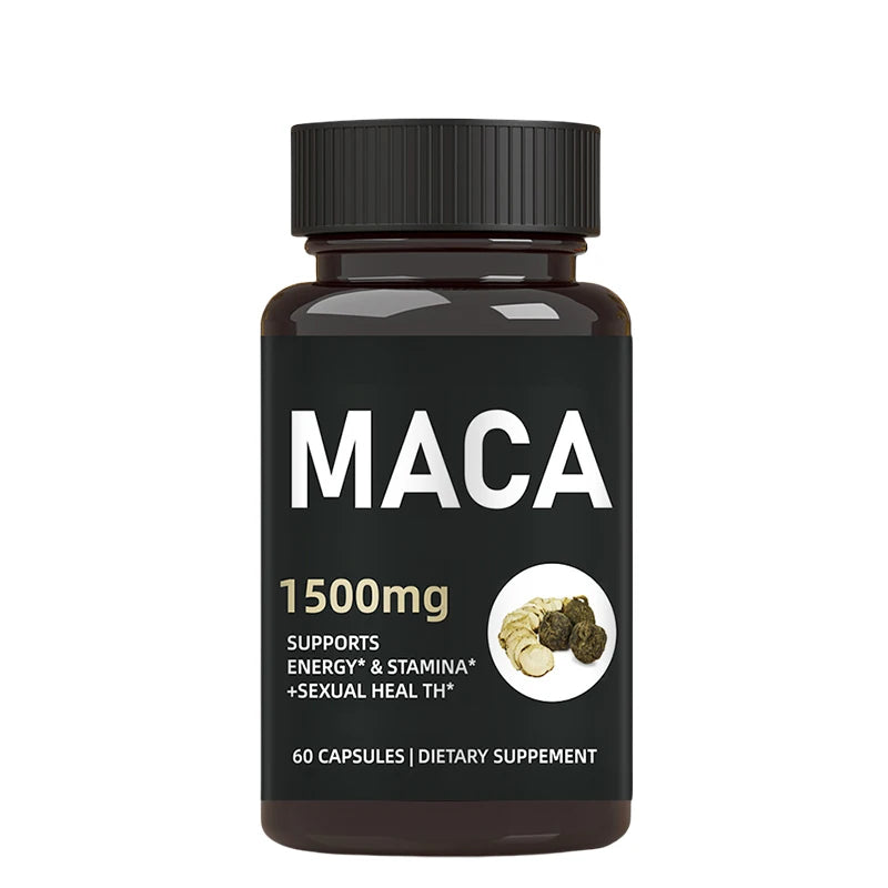 Blackgold Maca 1500mg – Natural Power Booster